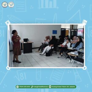 Suasana perkuliahan di FSEB Universitas Ibnu Chaldun Jakarta.